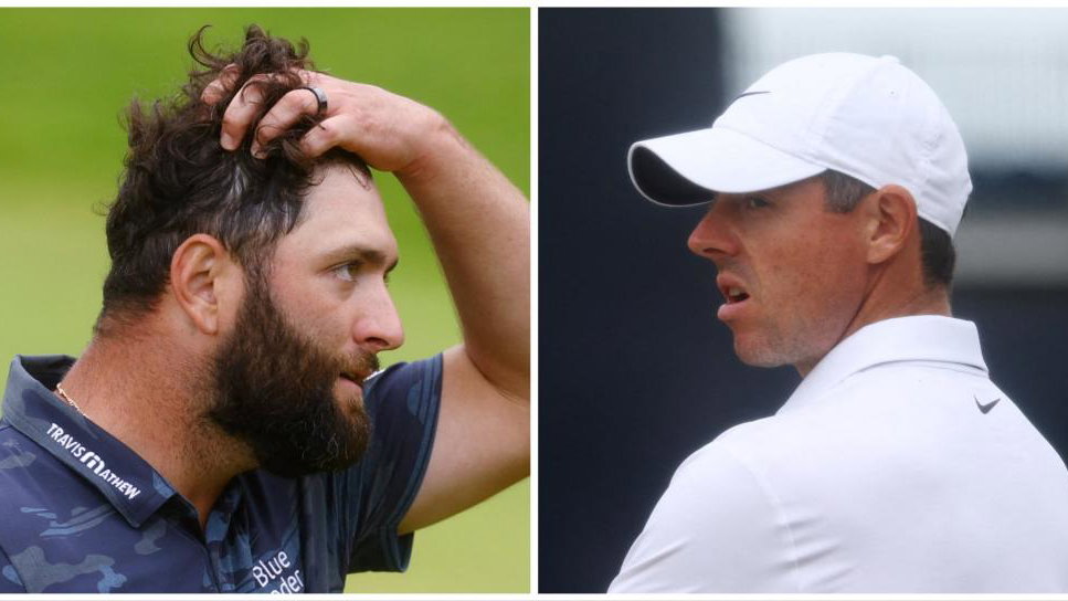 Jon Rahm reacts to Rory McIlroy's dramatic Ryder Cup U-turn